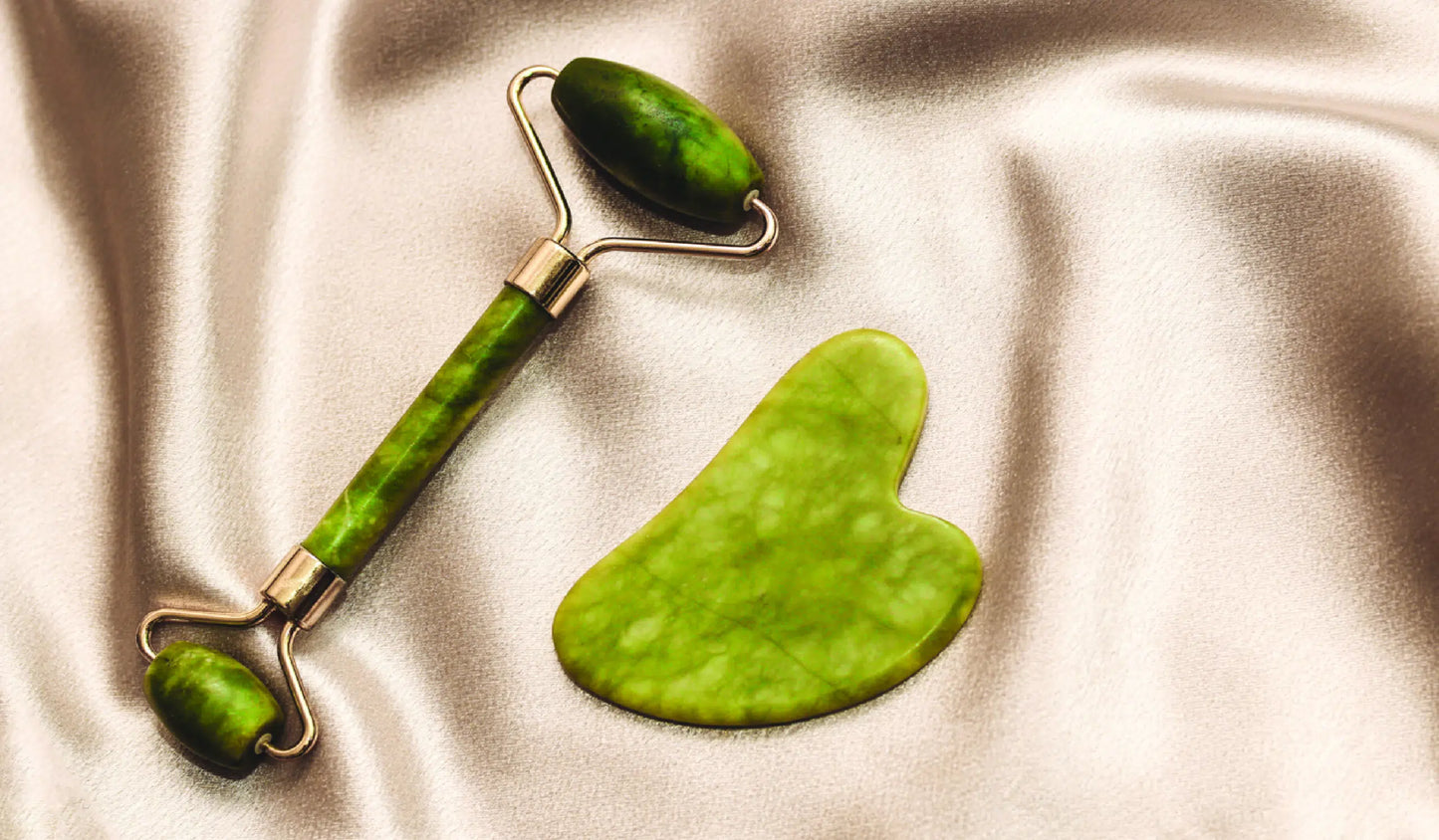 Gua Sha Set and Jade Roller